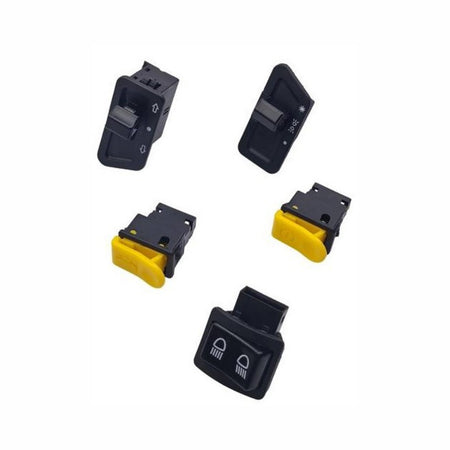 Kit Botones Moto 110 Con Corte Diagonal-Interruptores Motos-Multishop Uruguay