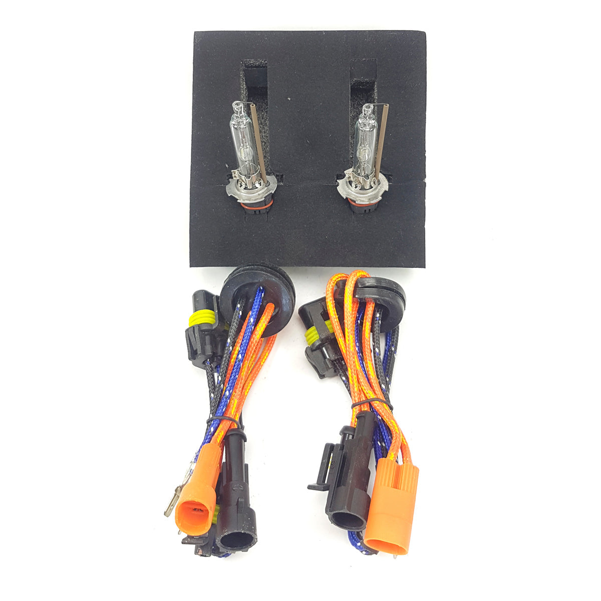 Kit Completo Xenon Auto Lampara H3 Super Brillo 4G 55W-Lamparas Xenon H11-Multishop Uruguay