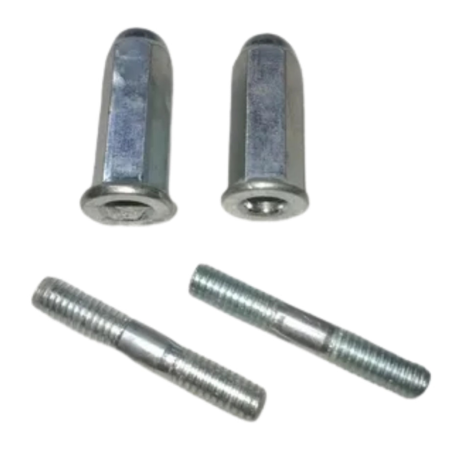 Kit Espárragos y Tuercas Escape 6mm Moto CG125 Titan-Escapes motos-Multishop Uruguay