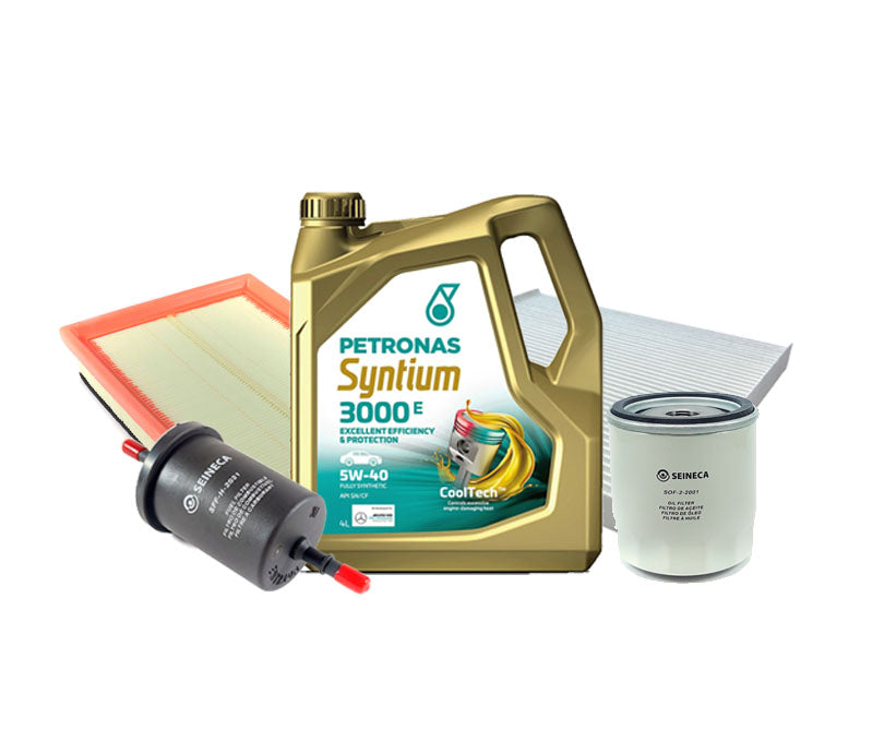 Kit Filtros Chevrolet Onix Joy 1,0 1,4 2010 - Aceite Petronas-Kit de Filtros-Multishop Uruguay