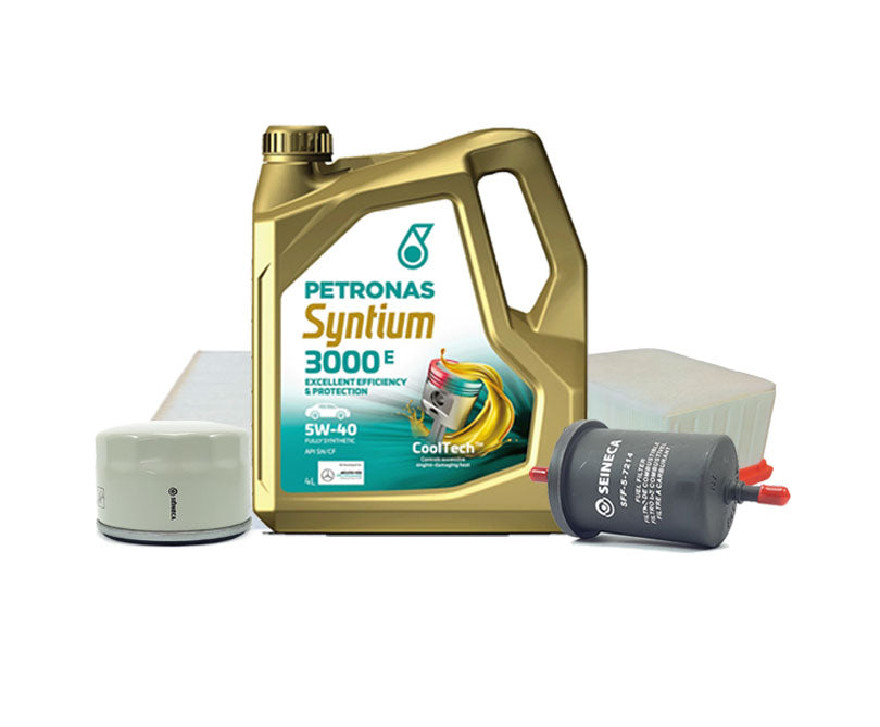 Kit Filtros Renault Clio II 1.6 16V 2000 en adelante - Aceite Petronas-Kit de Filtros-Multishop Uruguay