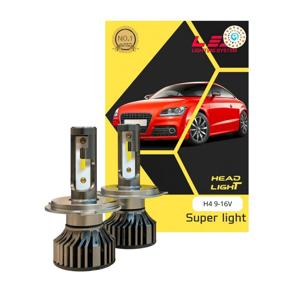 Kit Lampara Led Canbus Premium H1, H3, H7, H11, H16, H27, 9005, 9006-Kit Led-Multishop Uruguay