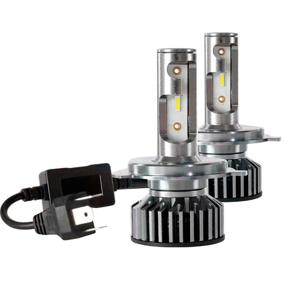 Kit Lampara Led H4 Premium-Kit Led H4-Multishop Uruguay