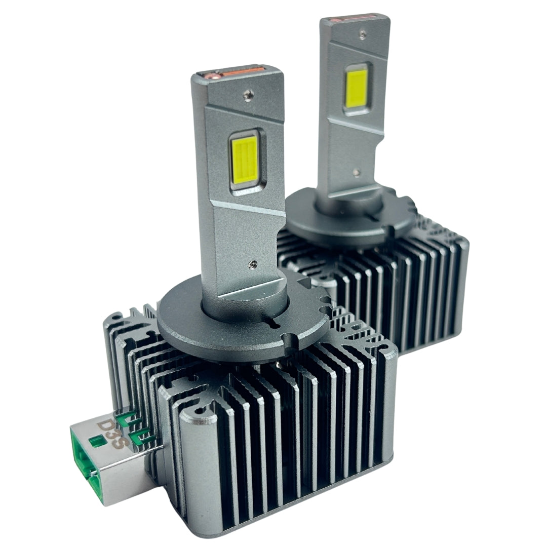 Kit Lámparas LED 110W (55W) 12/24V D1S, D2S, D3S, D4S, D8S-Kit Led-Multishop Uruguay