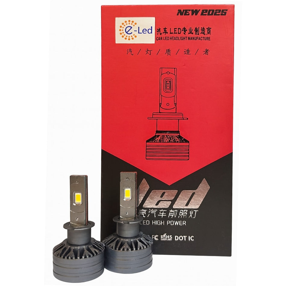 Kit Lámparas LED 160W (80W) 12/24V H1, H3, H4, H7, H11, 9006 Canbus-Kit Led-Multishop Uruguay