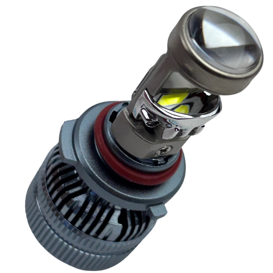 Kit Lámparas LED 84W (42W) 12/24V con Lupa H4, H7, H11, 9005/9006-Kit Led-Multishop Uruguay