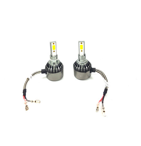 Kit Lámparas LED CREE 36W 12/24V Amarillas H3 H16-Kit Led-Multishop Uruguay