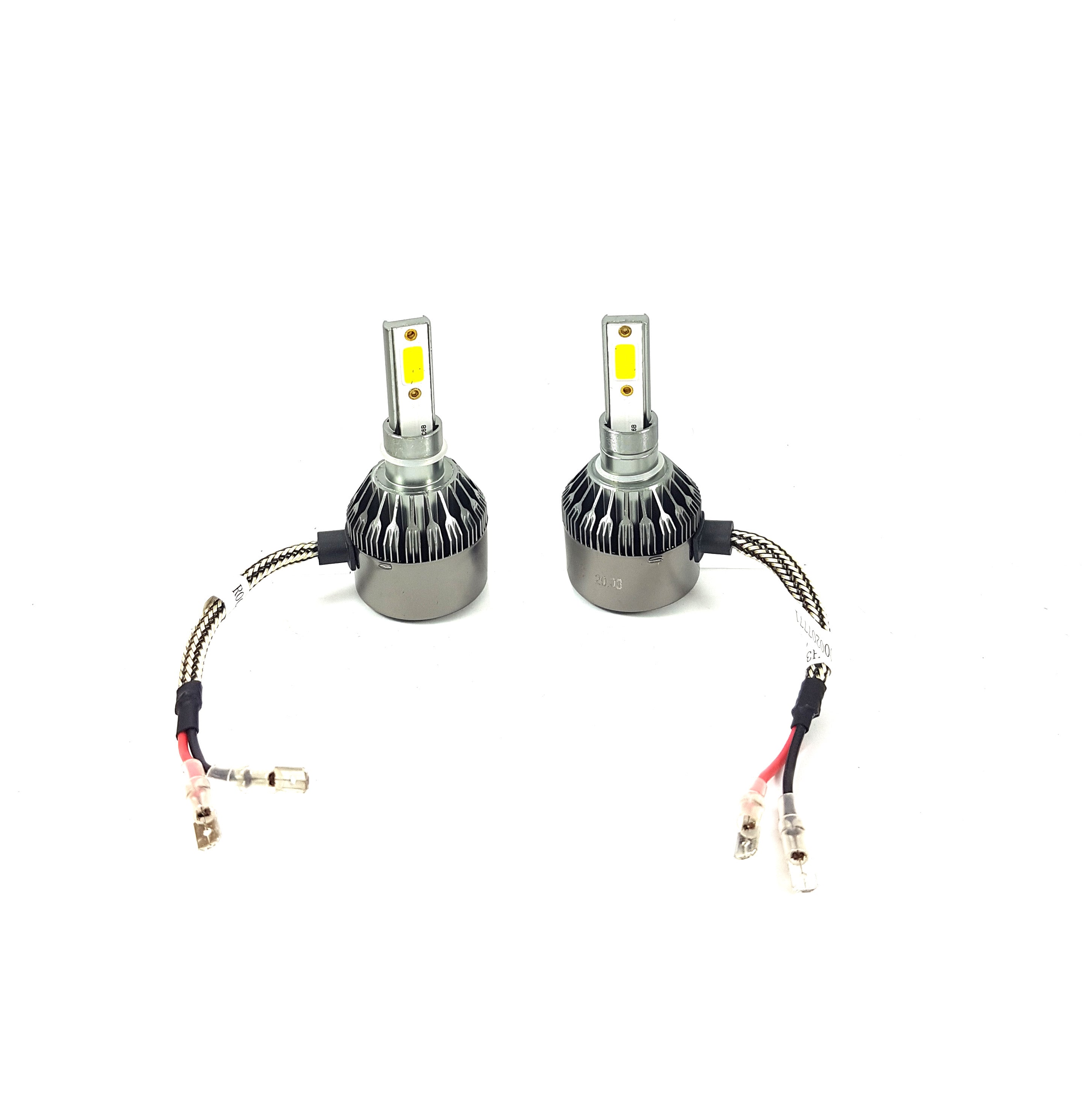 Kit Lámparas LED CREE 36W (18W) 12/24V Amarillas H3 H16-Kit Led-Multishop Uruguay
