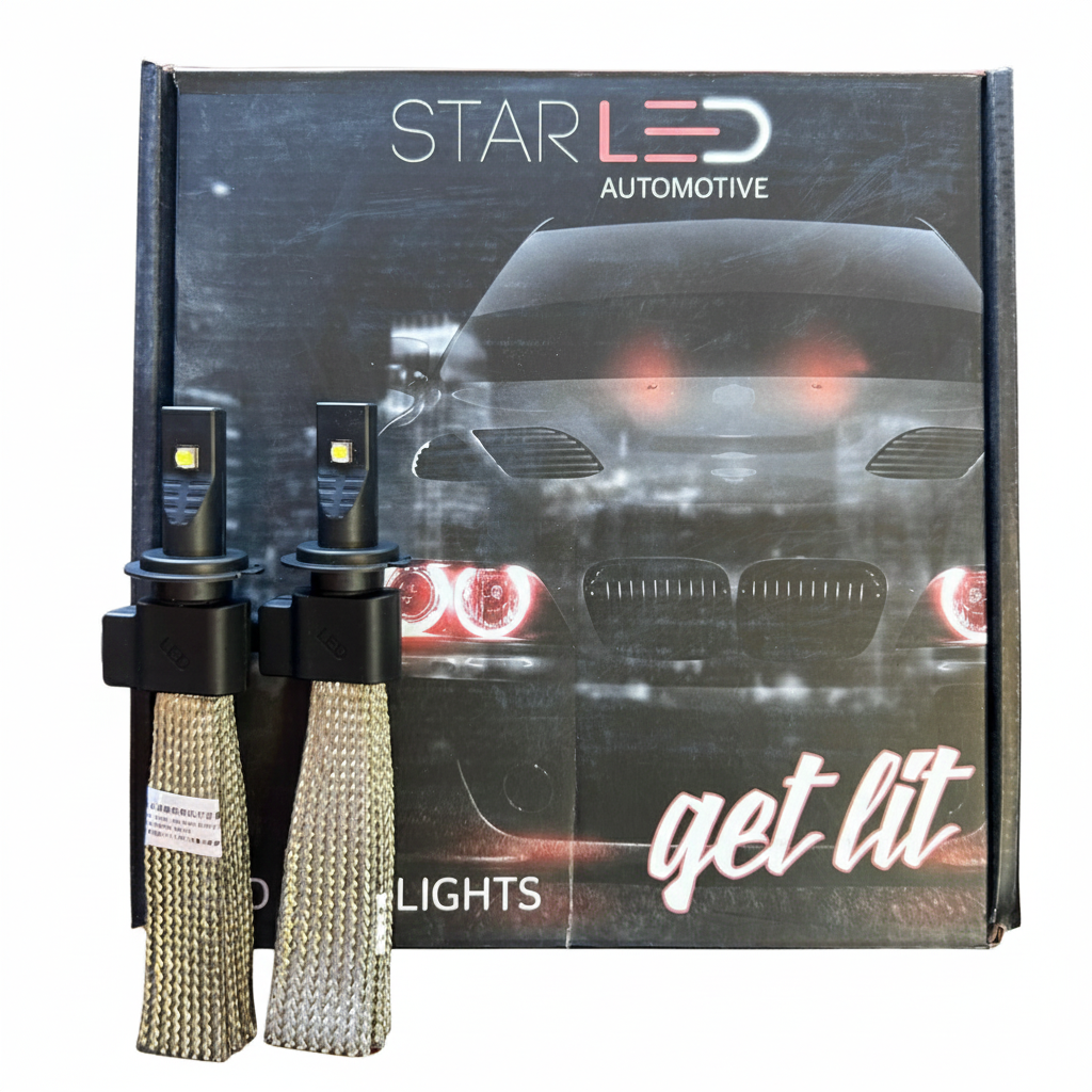 Kit Lámparas LED CREE 40W (20W) 12/24V - H3 H7 H11 9006-Kit Led-Multishop Uruguay