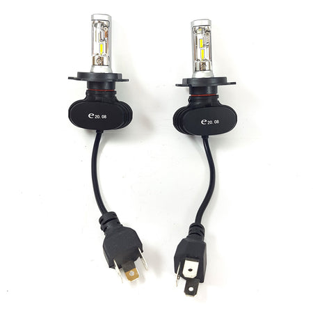 Kit Lámparas LED CSP 60W 12/24V 9005 9006 H1 H3 H4 H7 H11 H27-Kit Led-Multishop Uruguay