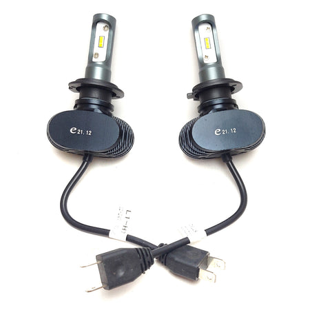 Kit Lámparas LED CSP 60W 12/24V 9005 9006 H1 H3 H4 H7 H11 H27-Kit Led-Multishop Uruguay