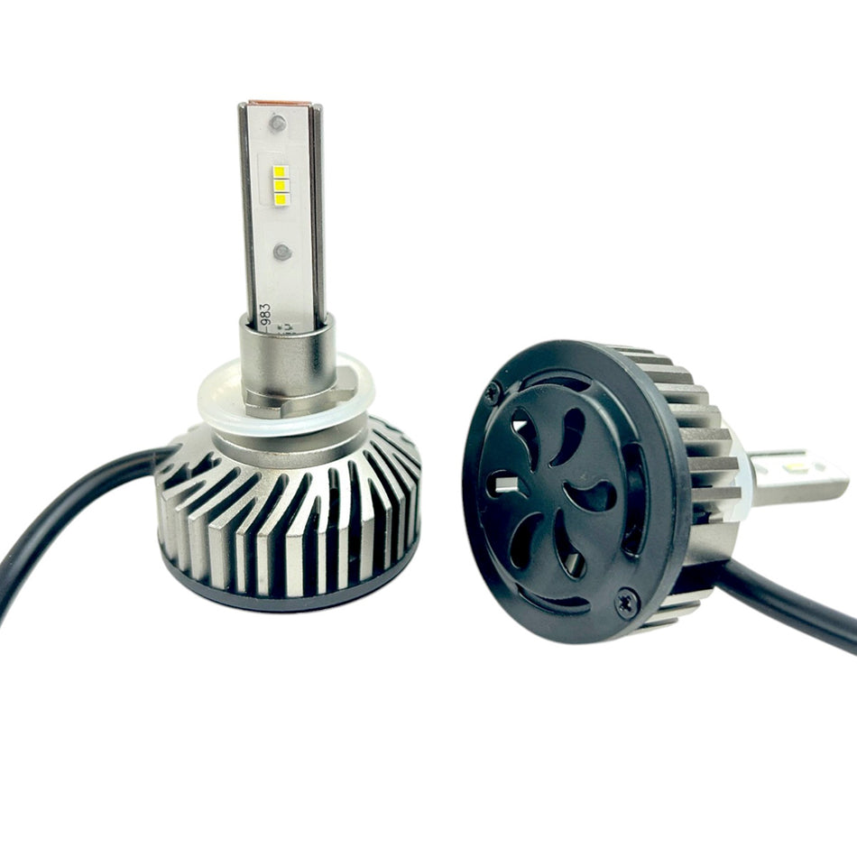 Kit Lamparas Led H27 50W Dc 12-24V-Kit Led H27-Multishop Uruguay