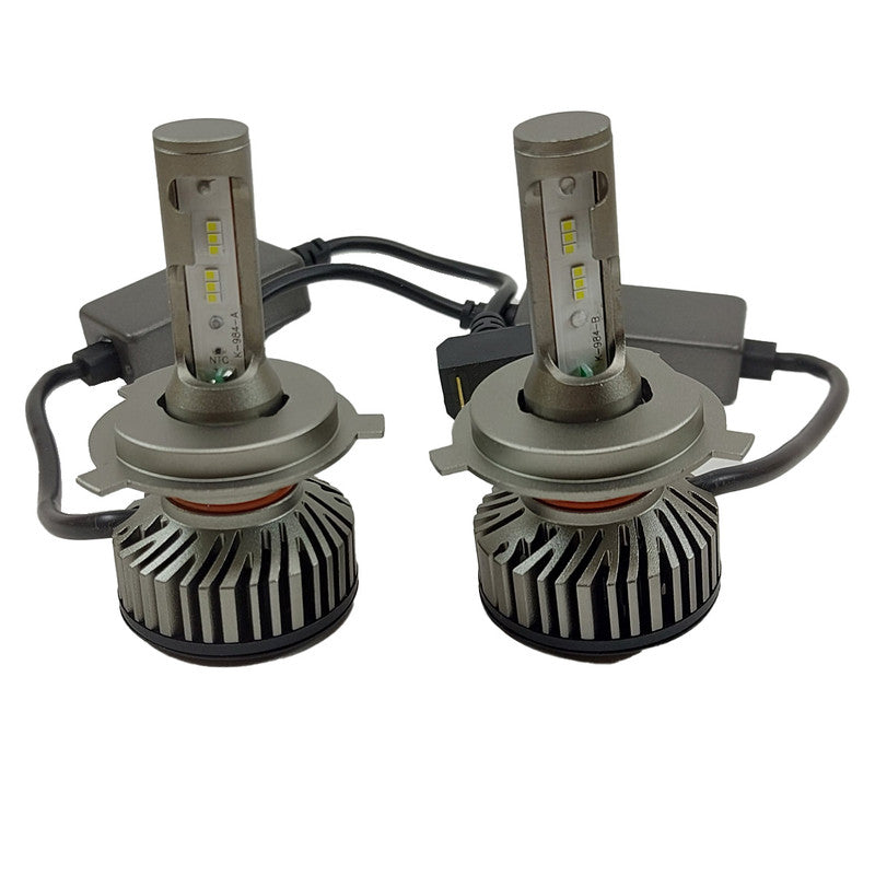 Kit Lamparas Led H4 50W Dc 12-24V-Kit Led H4-Multishop Uruguay