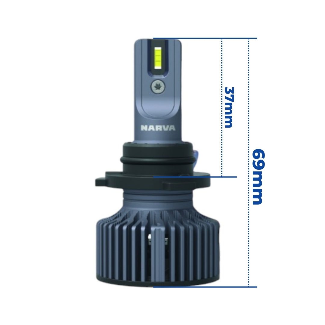 Kit Lámparas LED Narva 12/24V 9005/9006 Hb3/Hb4 - H1 - H3 - H4 - H7 - H11-Kit Led-Multishop Uruguay