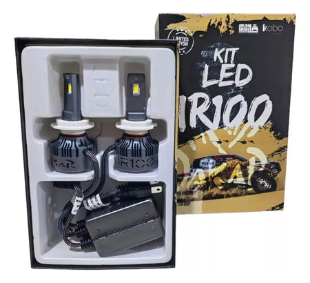 Kit Led Cree New IR100 Chip Csp Super Canbus 55w 45.000 Lms-Kit Led H4-Multishop Uruguay