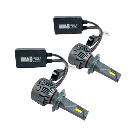 Kit LED Dakar IR100 Dual H1 H4 H7 H11 Blanco y Amarillo 55W-Kit Led-Multishop Uruguay