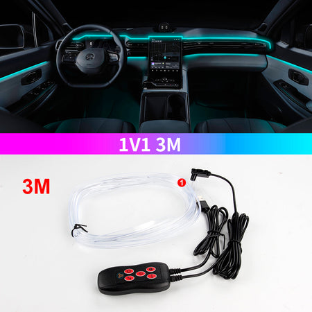 Kit Luces Ambiente Con Control-Accesorios-Multishop Uruguay