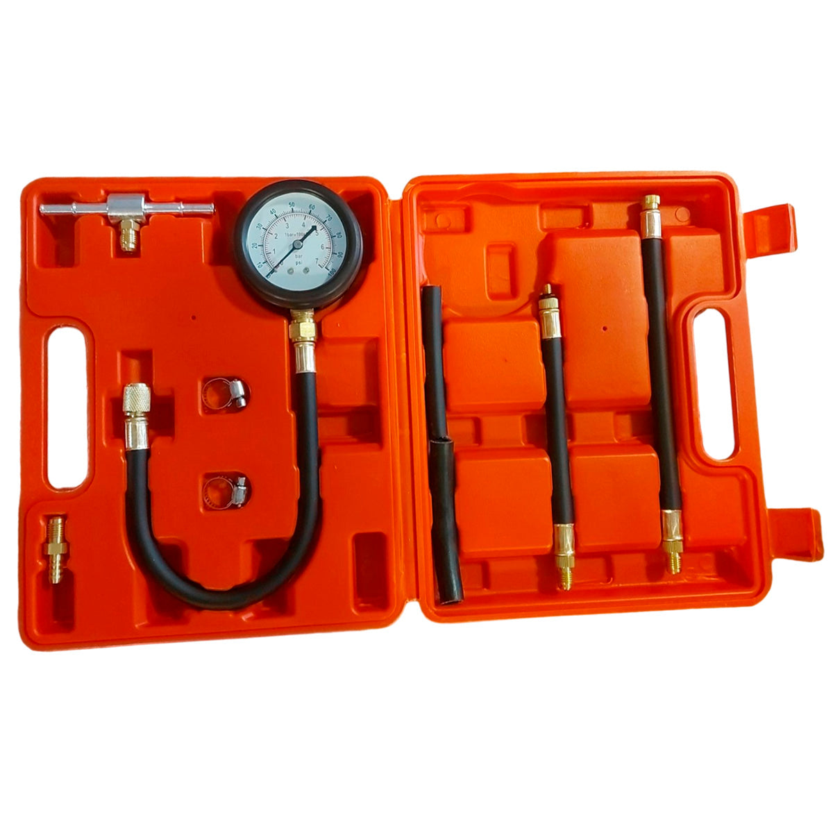 Kit Manómetro Para Medir Presion De Nafta En Linea-Taller-Multishop Uruguay