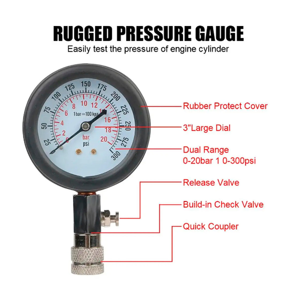 Kit Medidor Compresion Nafta-Kit Medidor Compresion-Multishop Uruguay