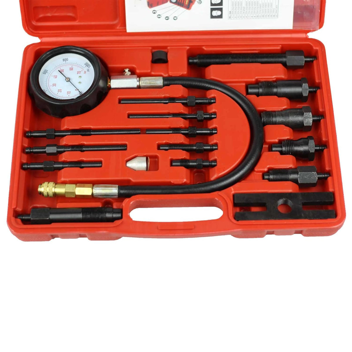 Kit Medidor de Compresión Diésel 0–70 Bar Profesional-Kit Medidor Compresion-Multishop Uruguay