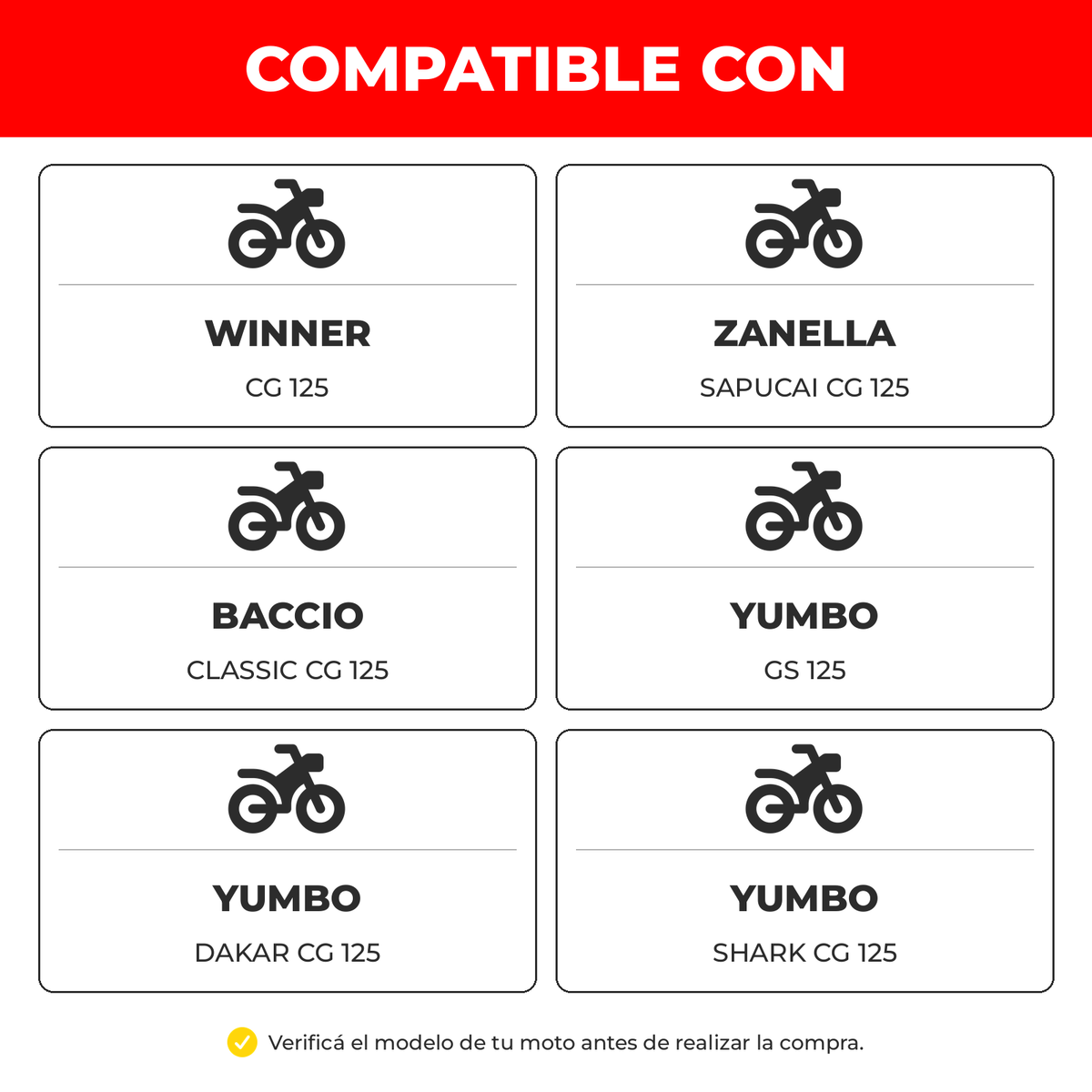 Kit Motor Cilindro CG150 Camisa Pistón Aros y Juntas-Cilindros de motor motos-Multishop Uruguay