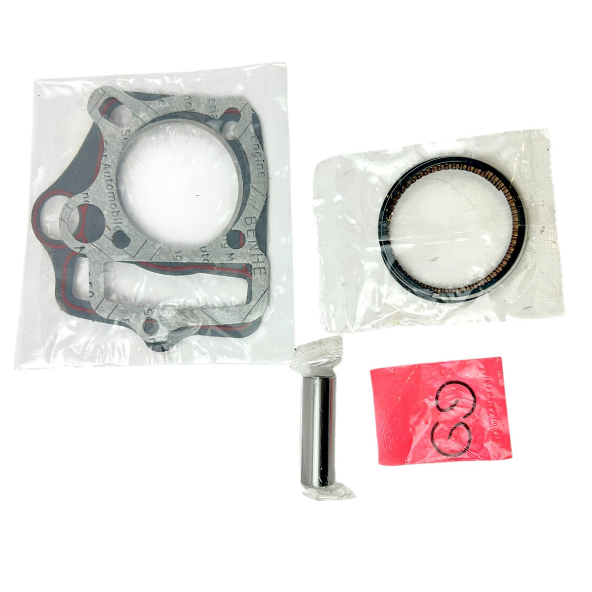 Kit Motor Cilindro Moto 110 Completo Camisa Pistón y Aros-Cilindros de motor motos-Multishop Uruguay