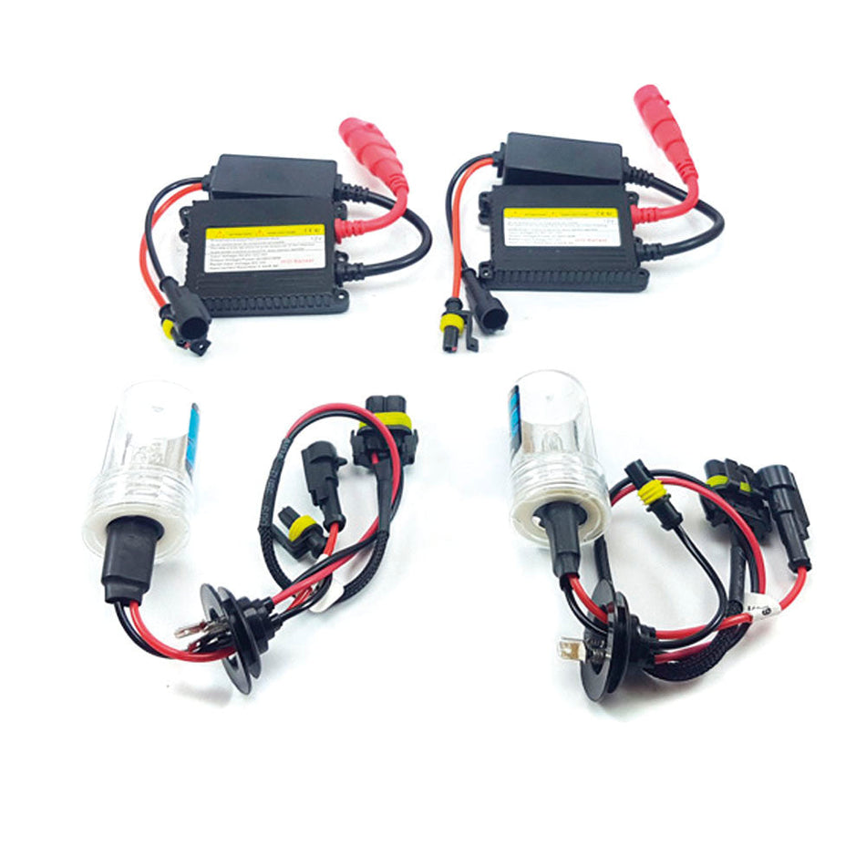 Kit Par Lamparas Xenon H1 6000K-Kit Led H1-Multishop Uruguay