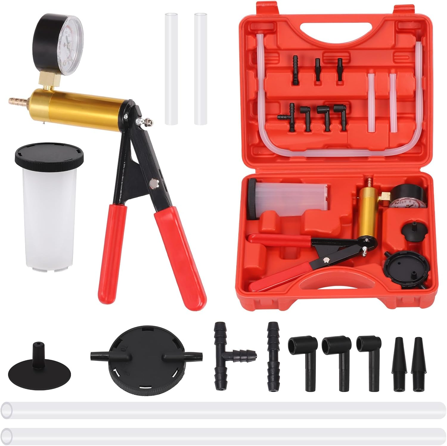 Kit Purga de Frenos 2 en 1 Bomba De Vacio-Kit Bomba Vacio-Multishop Uruguay