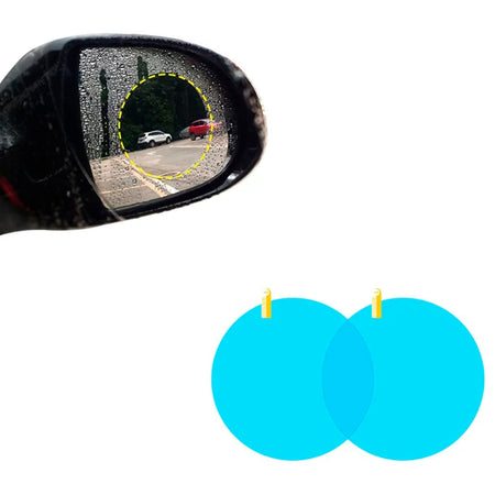 Lamina Film Anti Empañante Lluvia Retrovisor-Accesorios-Multishop Uruguay