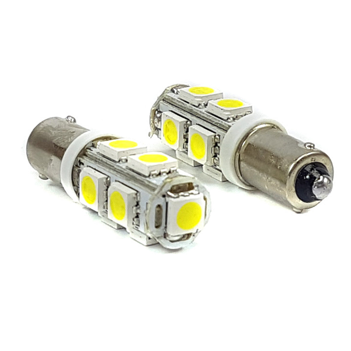 Lampara Ba9S 9 Led 5050 Blanca x2 Un-Lamparas Ba9S-Multishop Uruguay