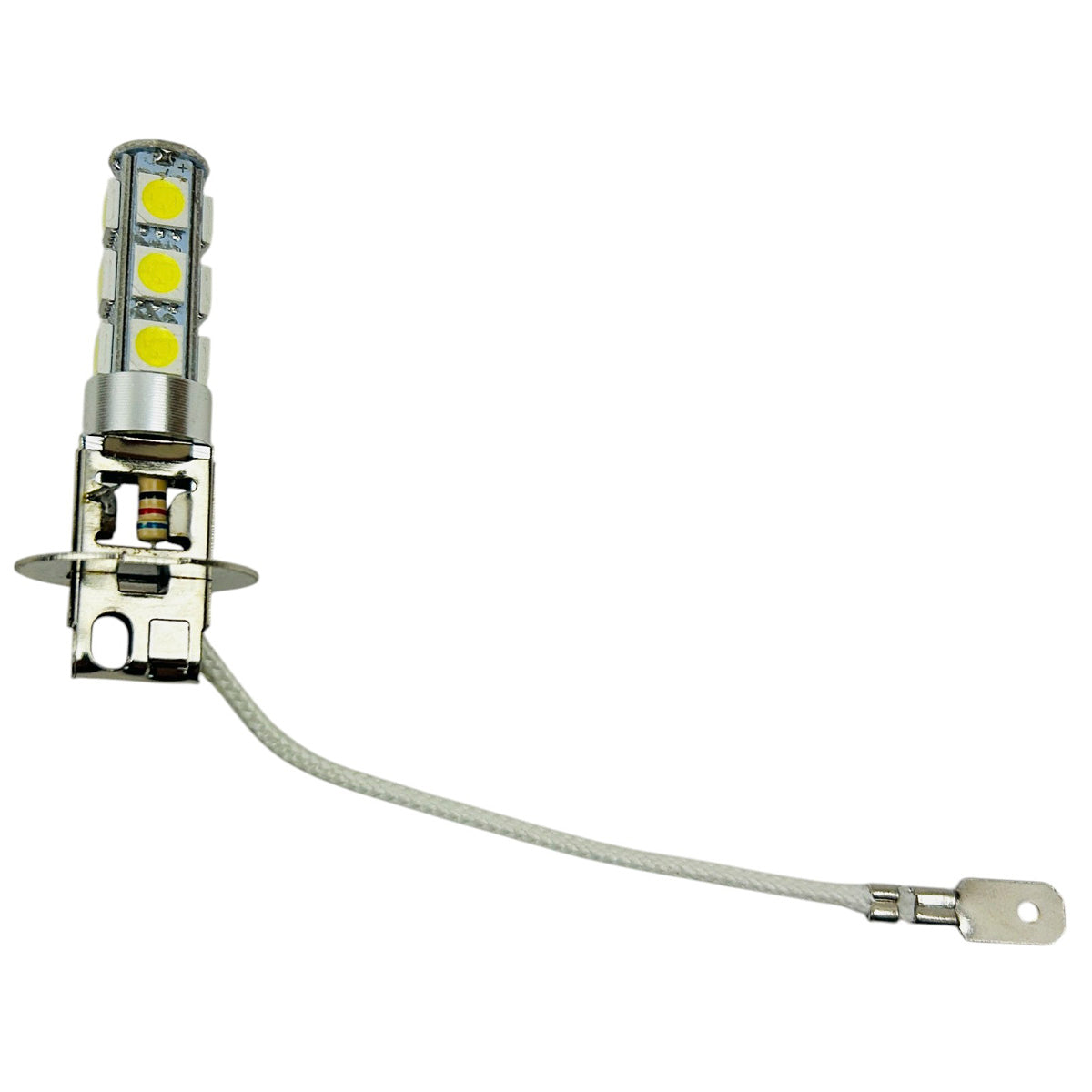 Lampara H3-Base: Pk22S 13Led 5050Smd 12V Blanca-Lamparas Led-Multishop Uruguay
