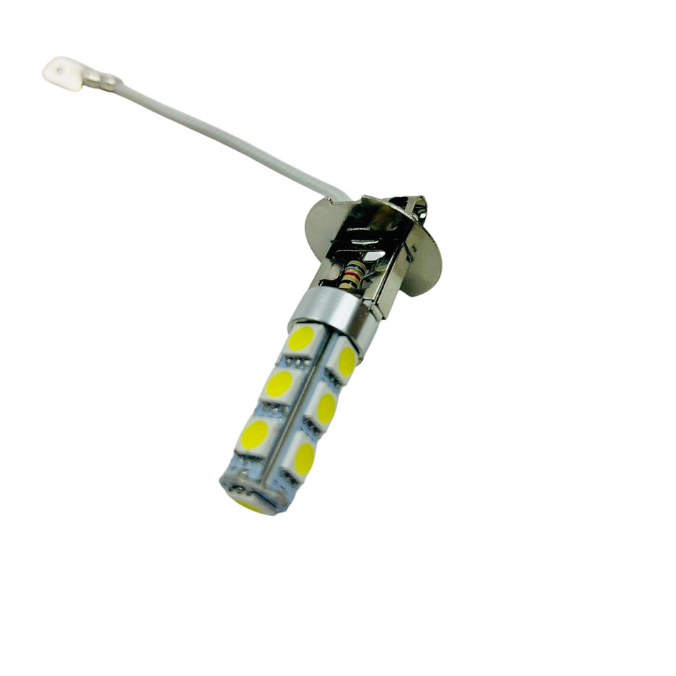 Lampara H3-Base: Pk22S 13Led 5050Smd 12V Blanca-Lamparas Led-Multishop Uruguay