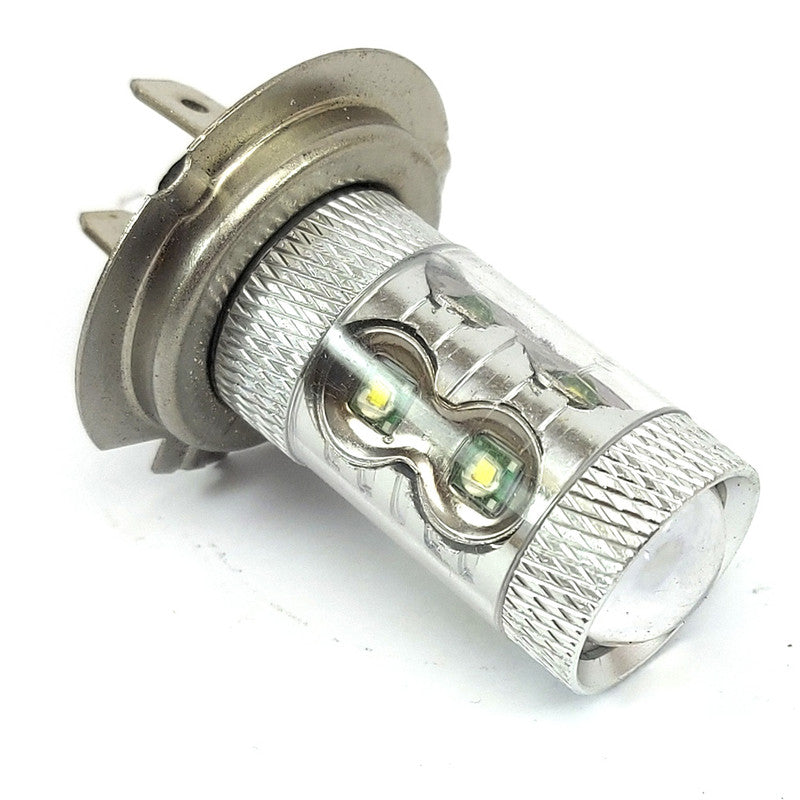 Lampara H7 10 Led Blanca-Lamparas Led H7-Multishop Uruguay