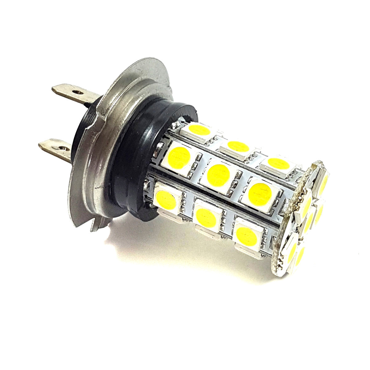 Lampara H7 27 Led Blanca-Lamparas Led H7-Multishop Uruguay