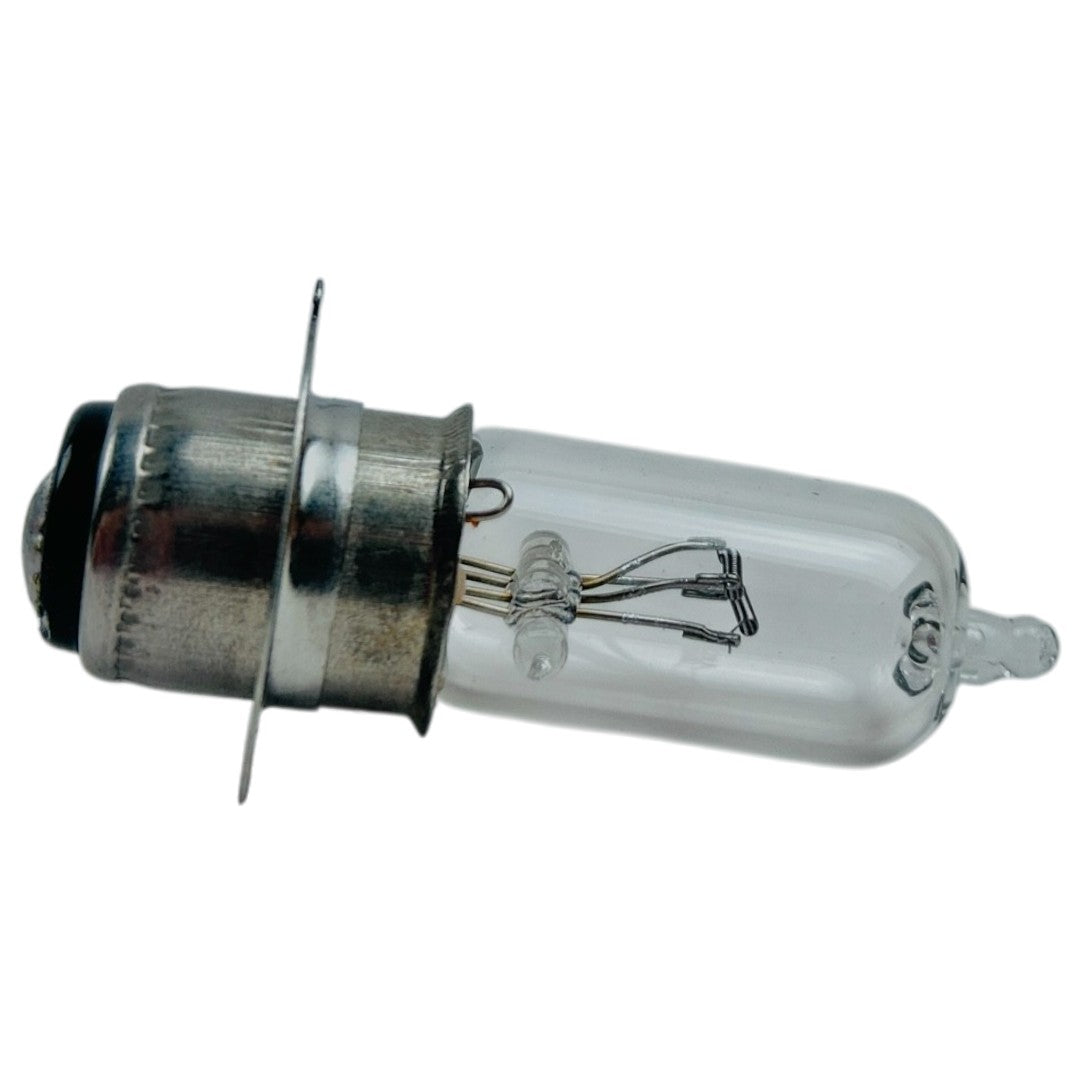 Lampara Halogena Faro Moto Ba20d x2 Un-Lamparas motos-Multishop Uruguay