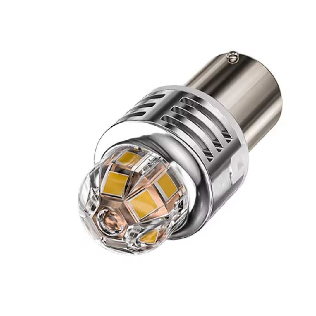 Lámpara LED BA15S Blanca 12-48V 21W Alta Eficiencia-Lamparas Led-Multishop Uruguay