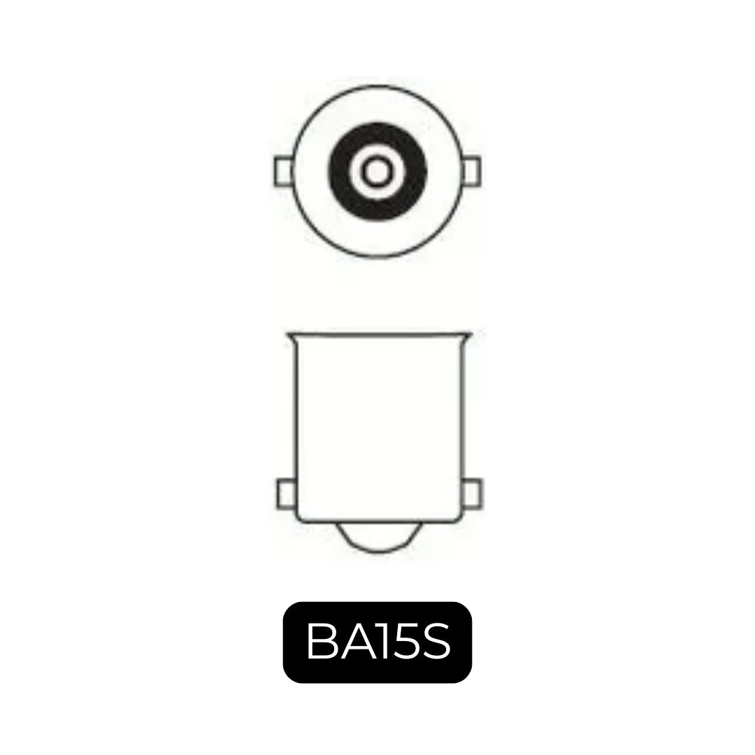 Lámpara LED BA15S Blanca 12-48V 21W Alta Eficiencia-Lamparas Led-Multishop Uruguay