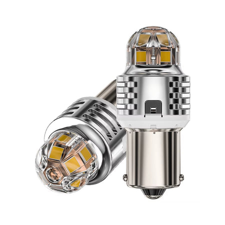 Lámpara LED BA15S Blanca 12-48V 21W Alta Eficiencia-Lamparas Led-Multishop Uruguay