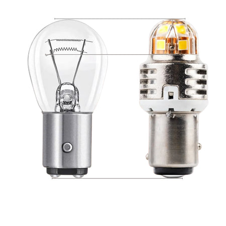Lámpara LED BAY15D Blanca 12-48V 5W Alto Brillo-Lamparas Led-Multishop Uruguay
