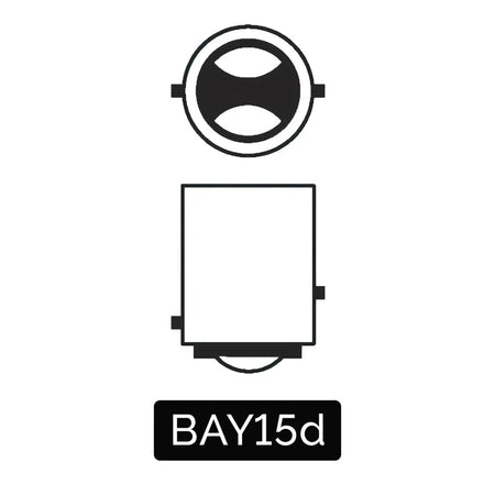 Lámpara LED BAY15D Blanca 12-48V 5W Alto Brillo-Lamparas Led-Multishop Uruguay