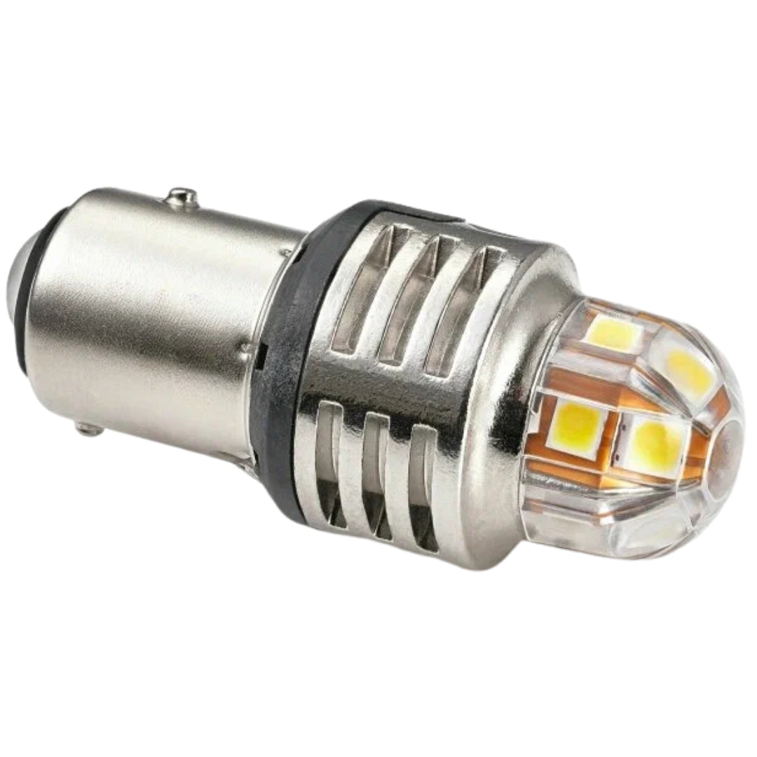 Lámpara LED BAY15D Blanca 12-48V 5W Alto Brillo-Lamparas Led-Multishop Uruguay