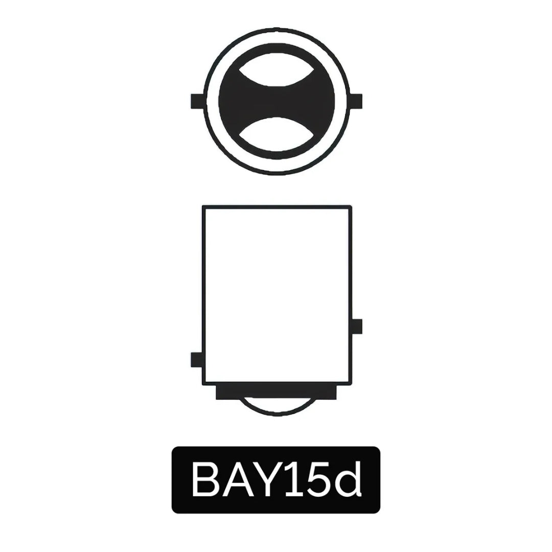 Lámpara LED BAY15D Blanca 12-48V 5W Alto Brillo-Lamparas Led-Multishop Uruguay