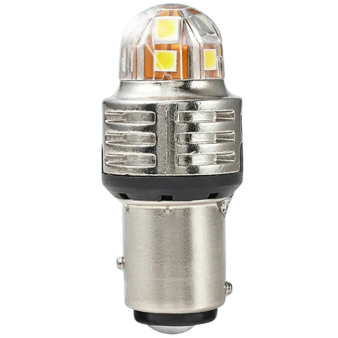 Lámpara LED BAY15D Blanca 12-48V 5W Alto Brillo-Lamparas Led-Multishop Uruguay