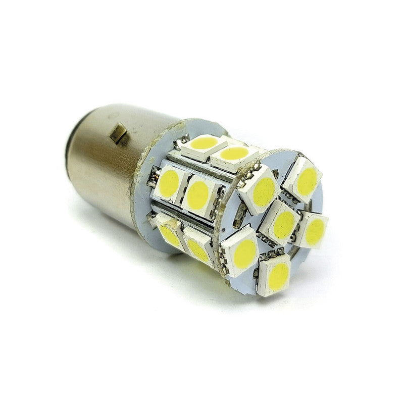Lampara Moto 20 Led Blanca Yumbo Gs Dakar-Lamparas Motos-Multishop Uruguay
