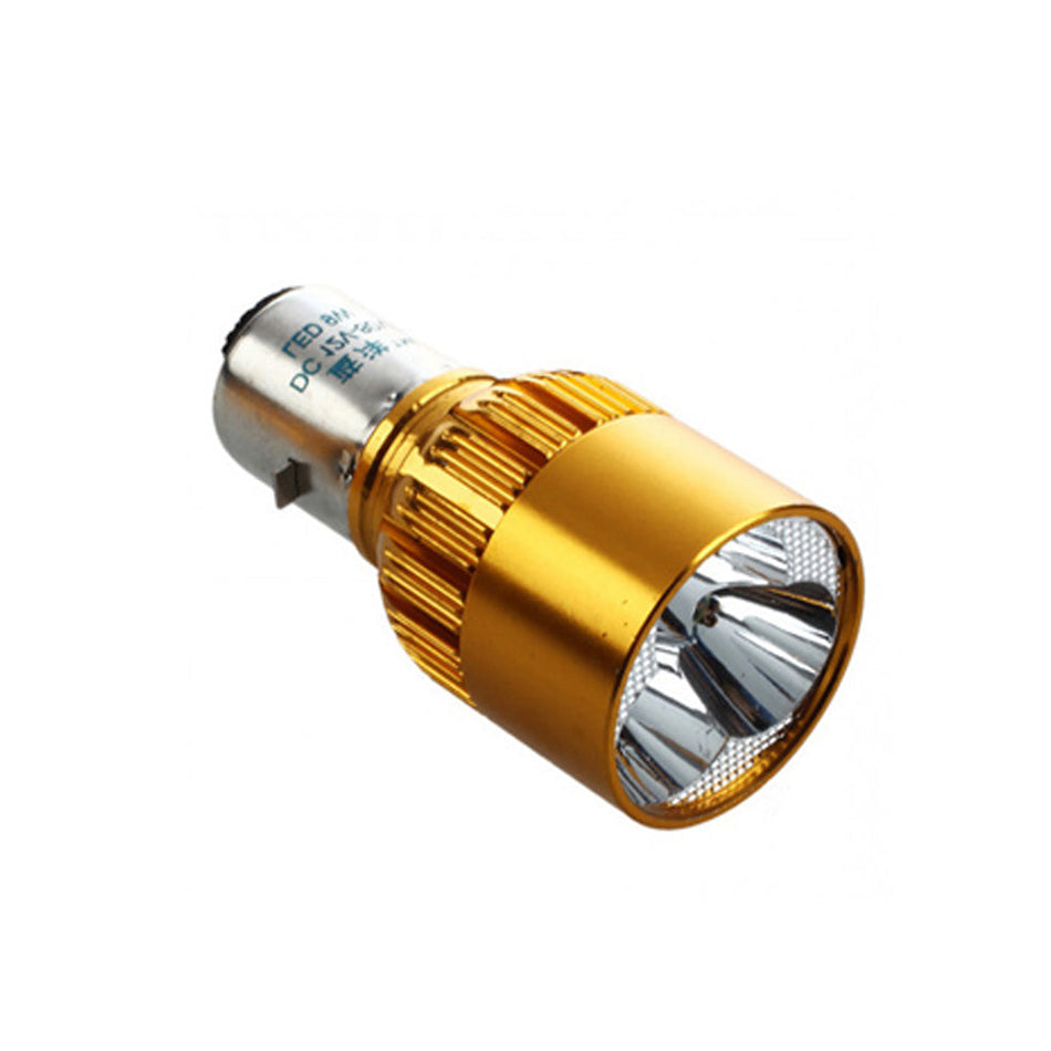 Lampara Moto 3 Led Blanca Yumbo Gs Dakar Ba20D-Lamparas Motos-Multishop Uruguay