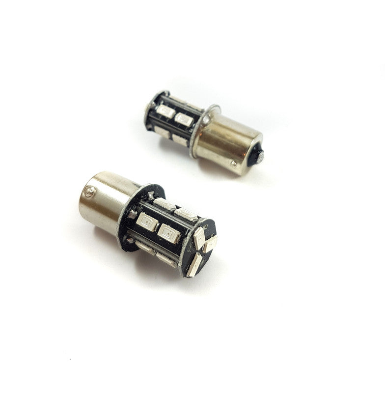 Lampara S25 13 Led Roja 1 Polo x2 Un-Lamparas S25-Multishop Uruguay