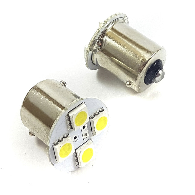 Lampara S25 3 Led Roja 1 Polo Frontal 1 Un-Lamparas S25-Multishop Uruguay