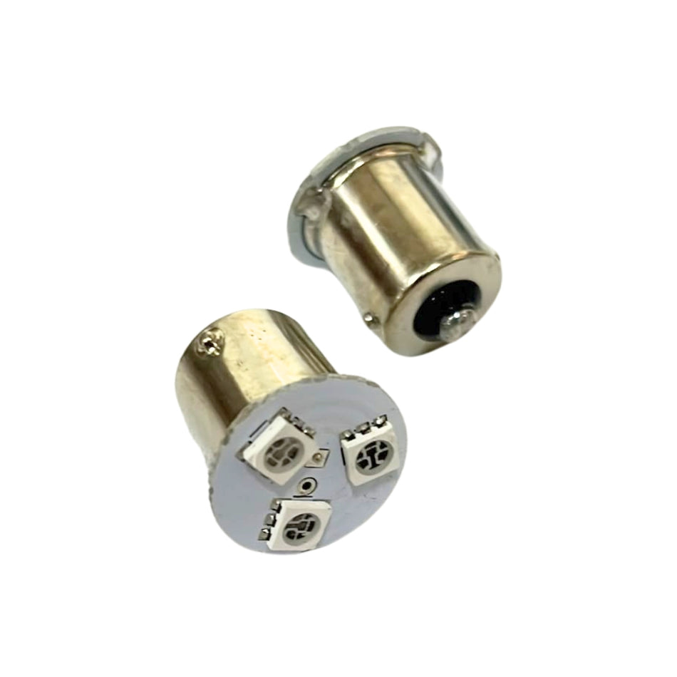 Lampara S25 3 Led Roja 1 Polo Frontal 1 Un-Lamparas Led-Multishop Uruguay