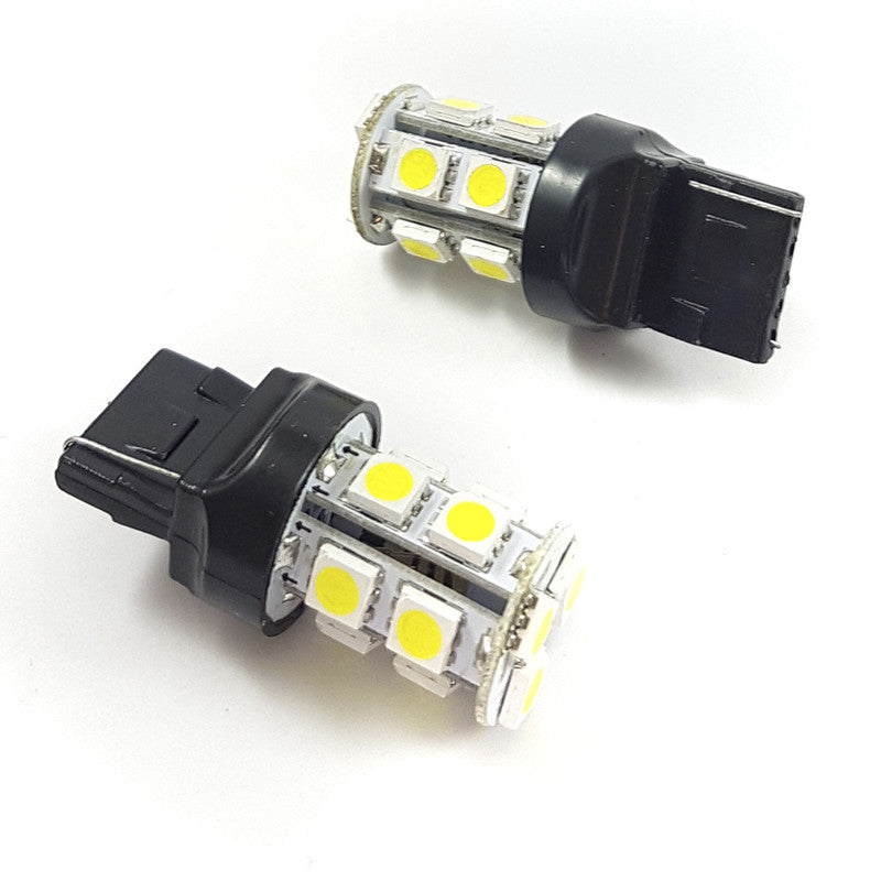 Lampara T20 13 Led 5050 Blanca 1 Polo x2 Un-Lamparas T20-Multishop Uruguay