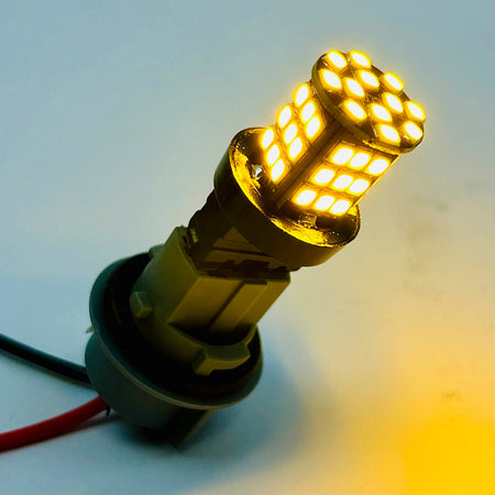 Lampara T20 48 Led Ambar Doble Canbus x2 Un-Lamparas T20-Multishop Uruguay